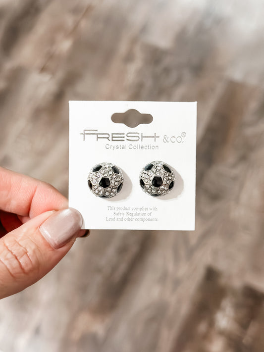 Sparkly Soccer Studs