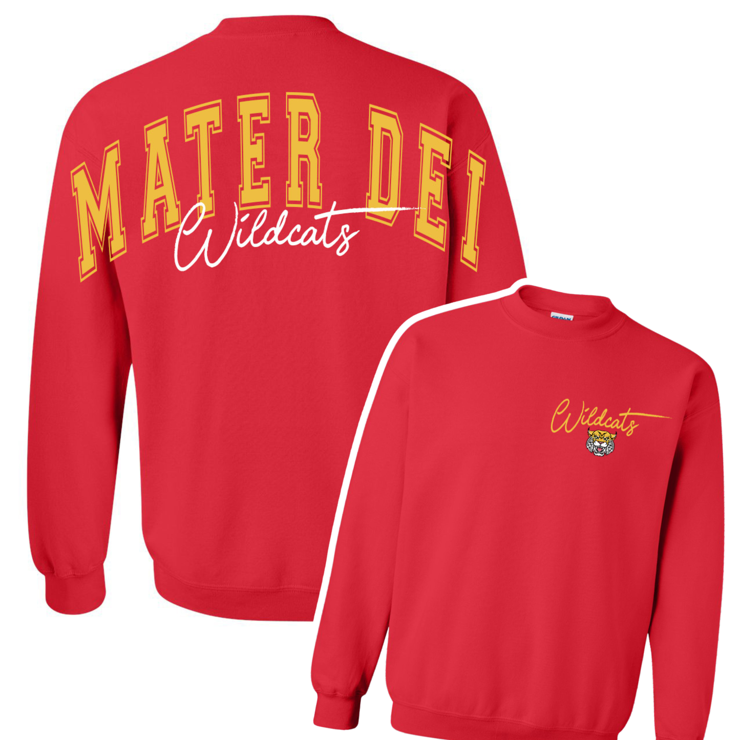 Preorder Custom Arm to Arm Crewneck - MD Wildcats