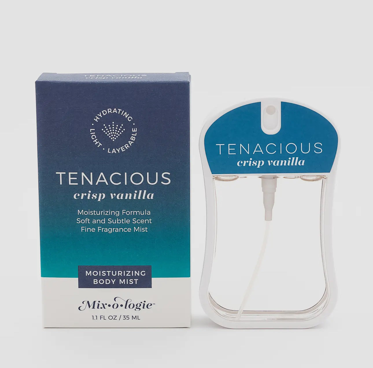 Mixologie Moisturizing Body Mist - Tenacious (Crisp Vanilla)