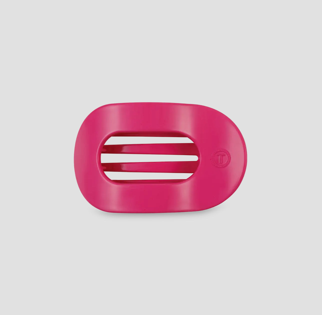 Tropical Punch Round Flat Clip - Small