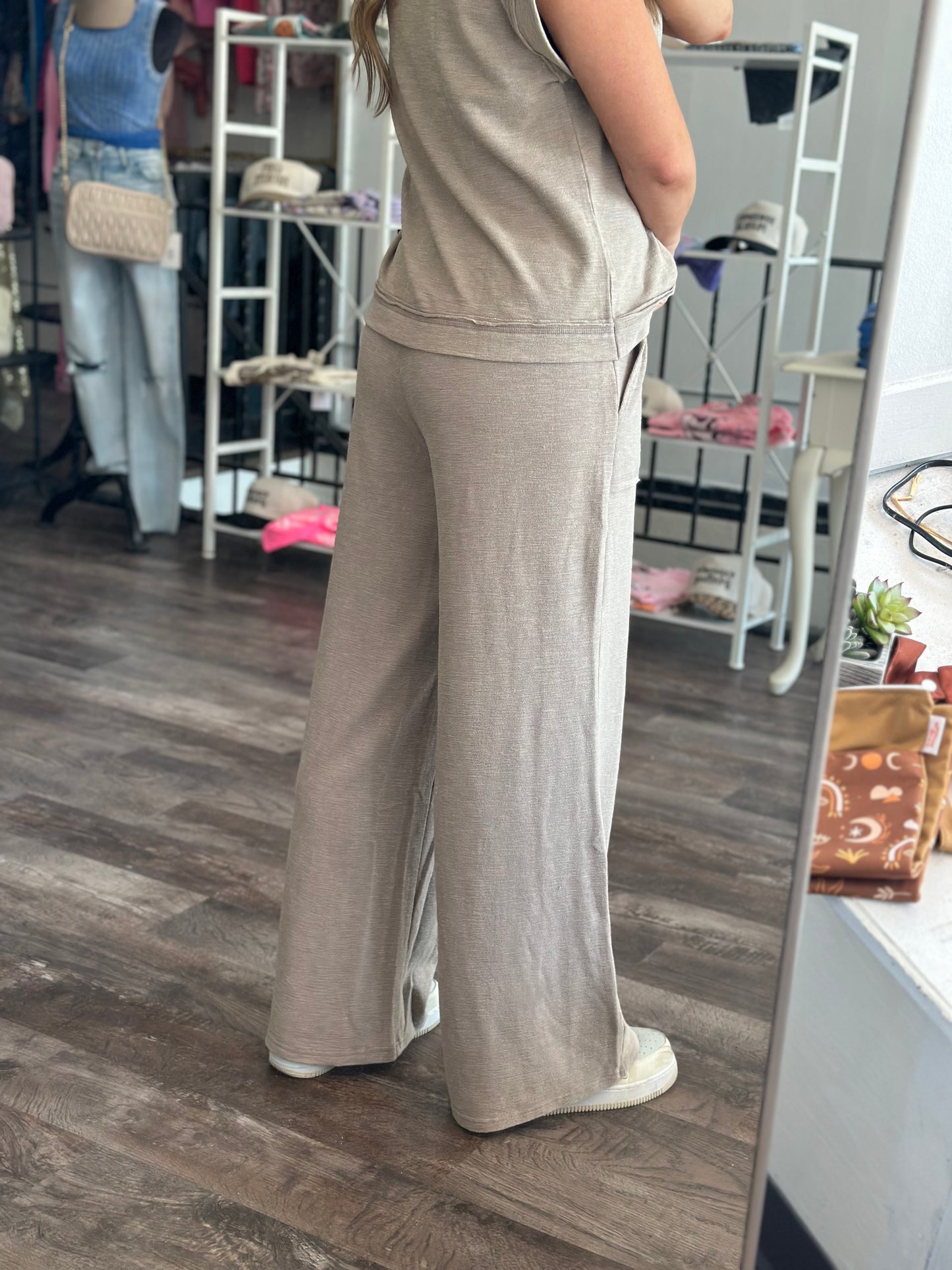 Keeping It Simple Cozy Set - Tan