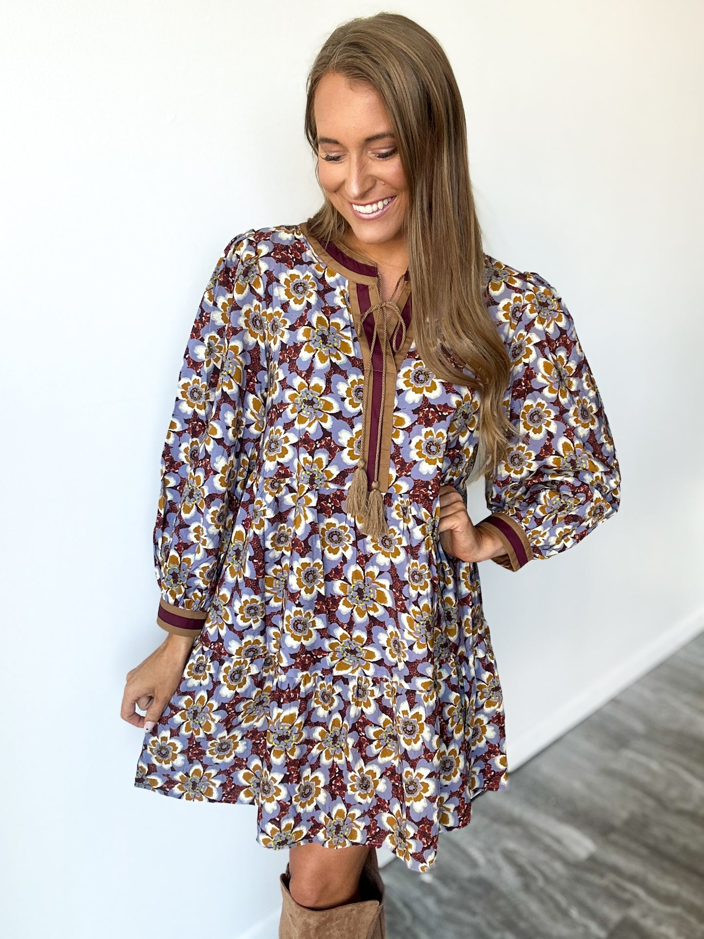 Easy Going Floral Dress