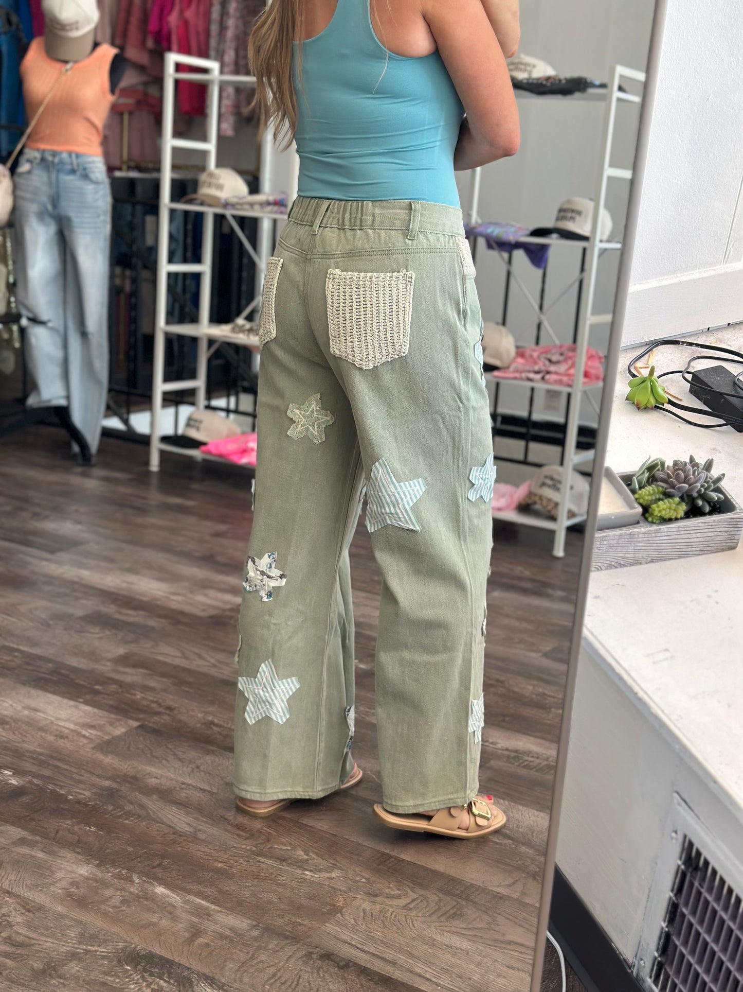 Under The Stars Denim Pants