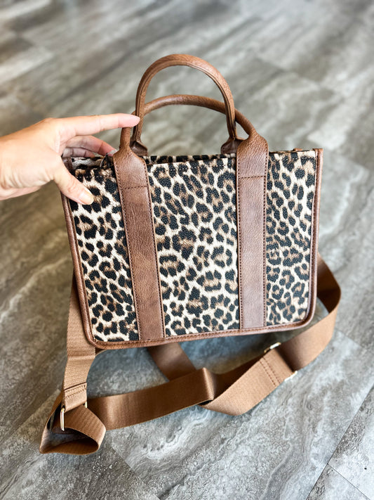 Boston Leopard Crossbody