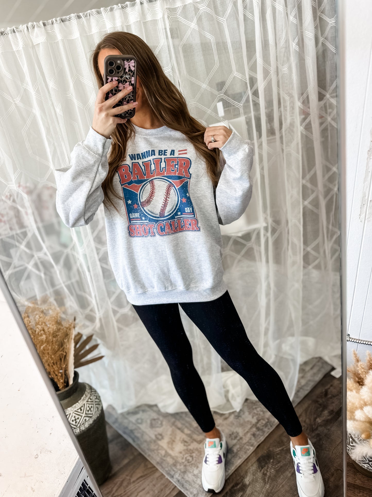 PREORDER Wanna Be A Baller Crewneck (Baseball)