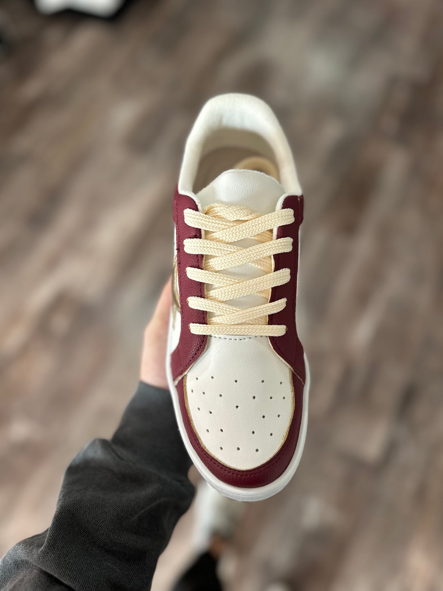 Game Day Metallic Star Sneakers