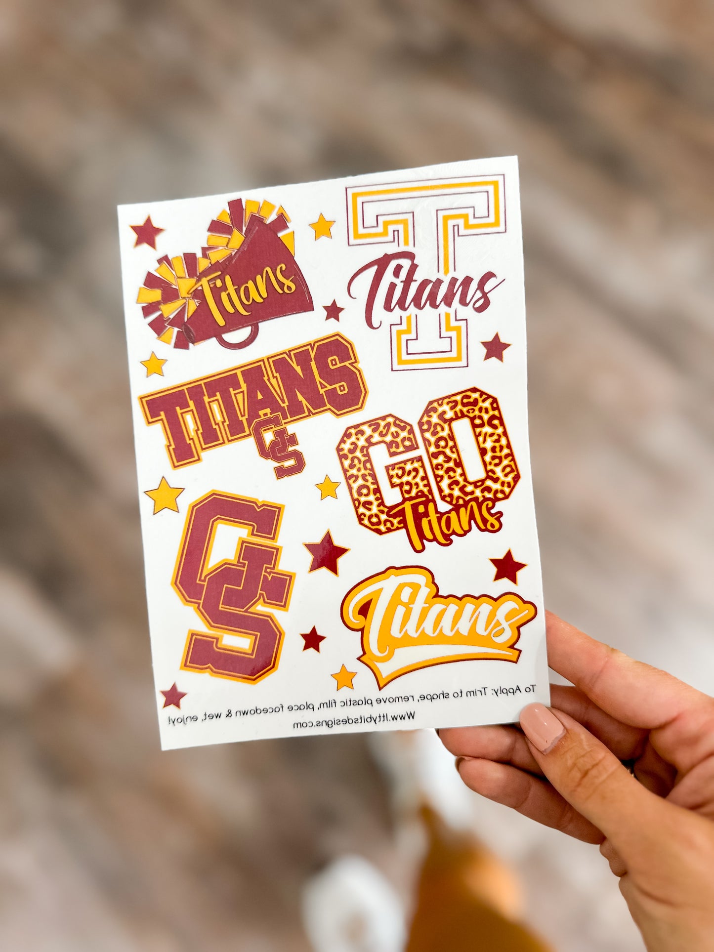 GS Temporary Tattoos