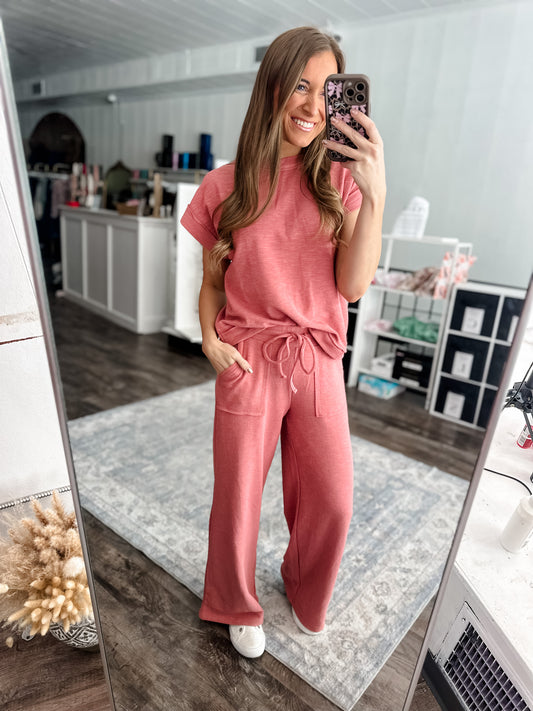 Keeping It Simple Cozy Set - Rose