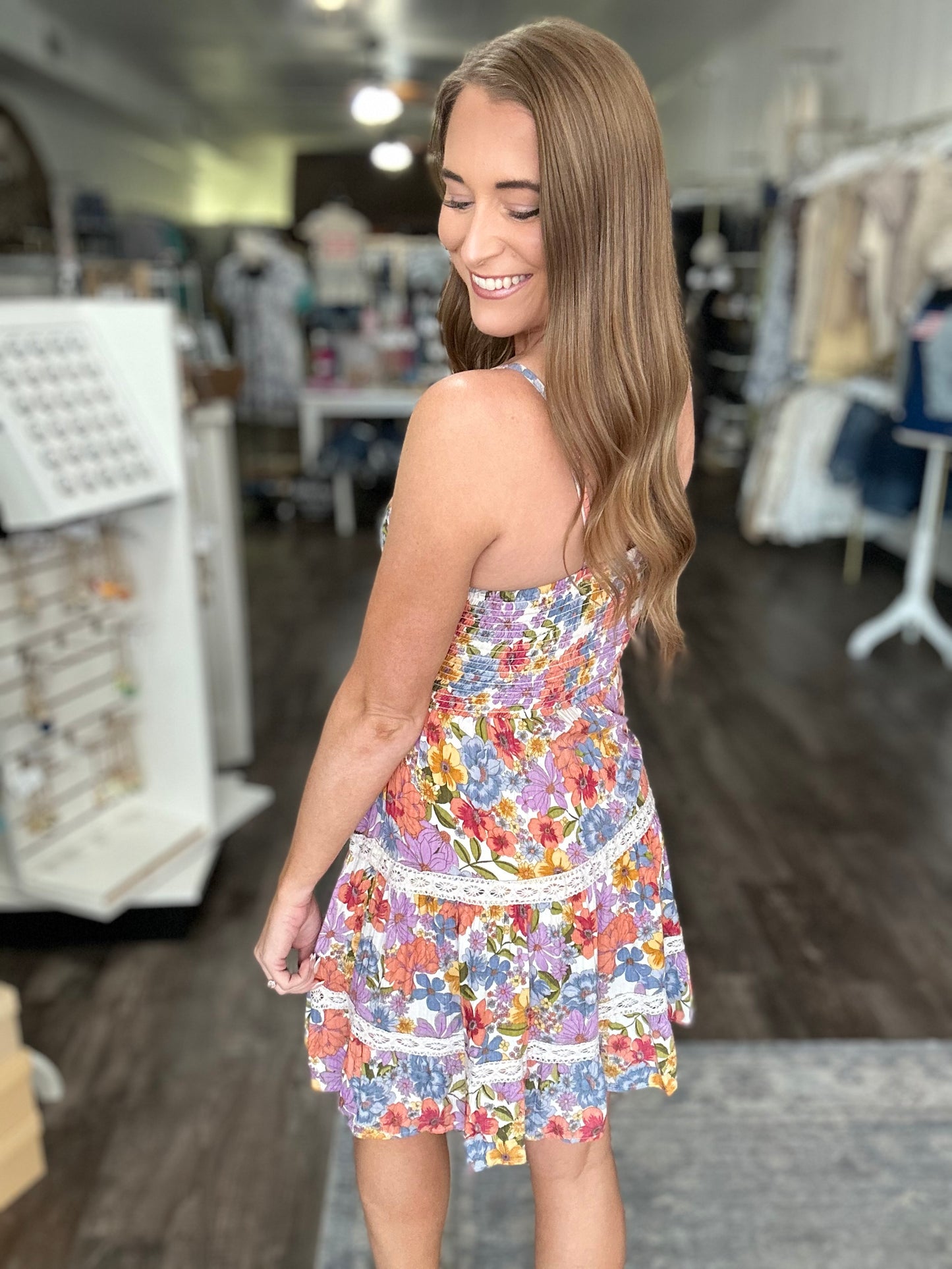 Always Dreaming Floral Sundress - LAST ONE!