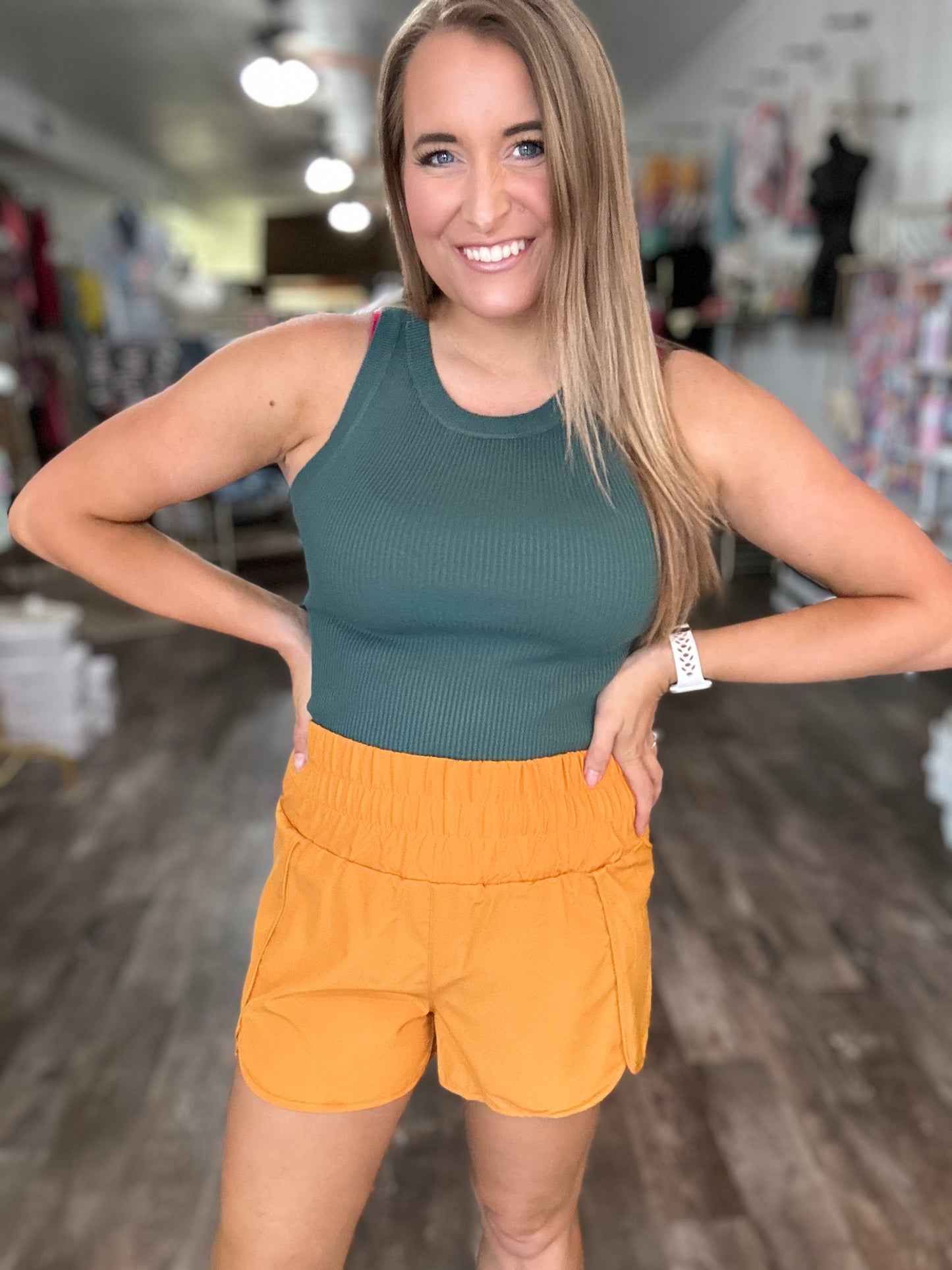 Errands to Run Athletic Shorts - Mango