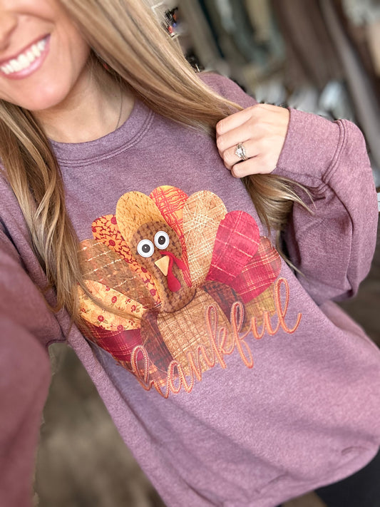 Thankful Turkey Crewneck