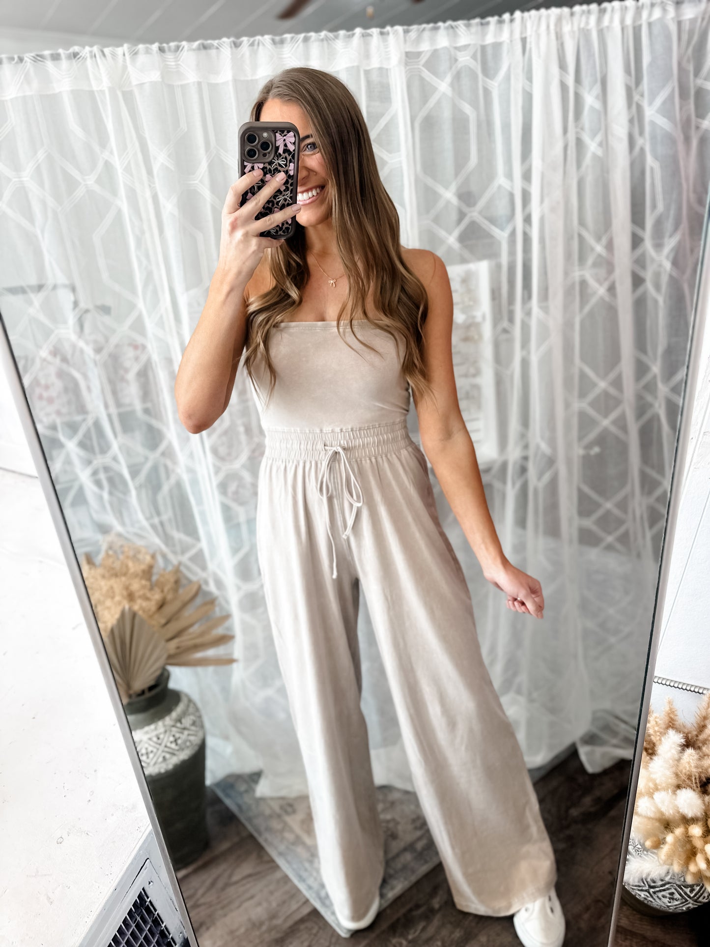 Hard to Love Strapless Jumpsuit
