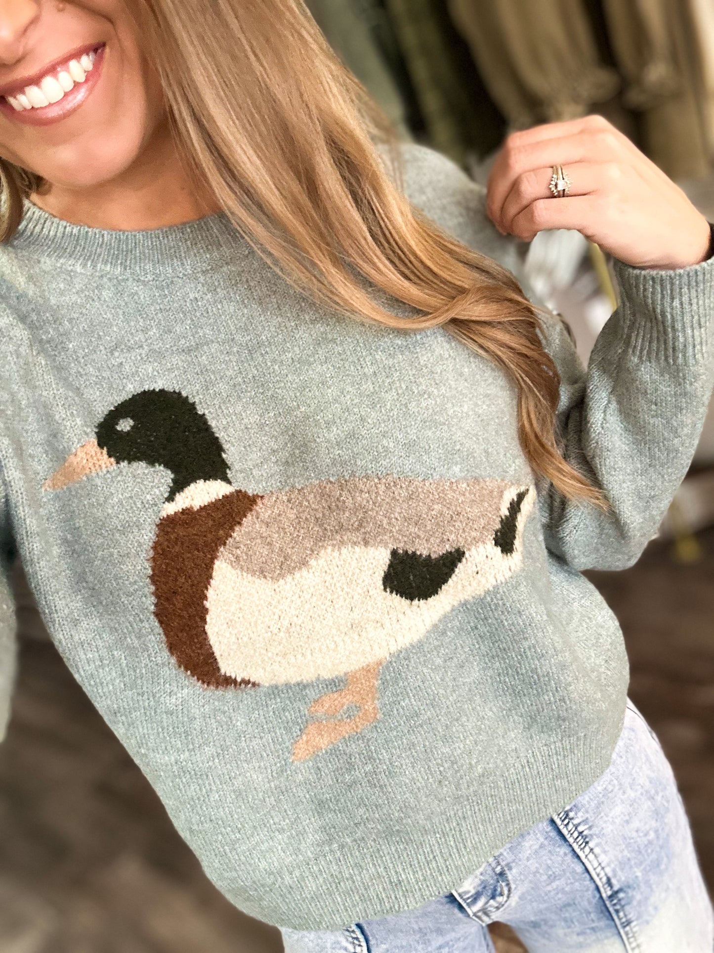 Mallard Duck Sweater