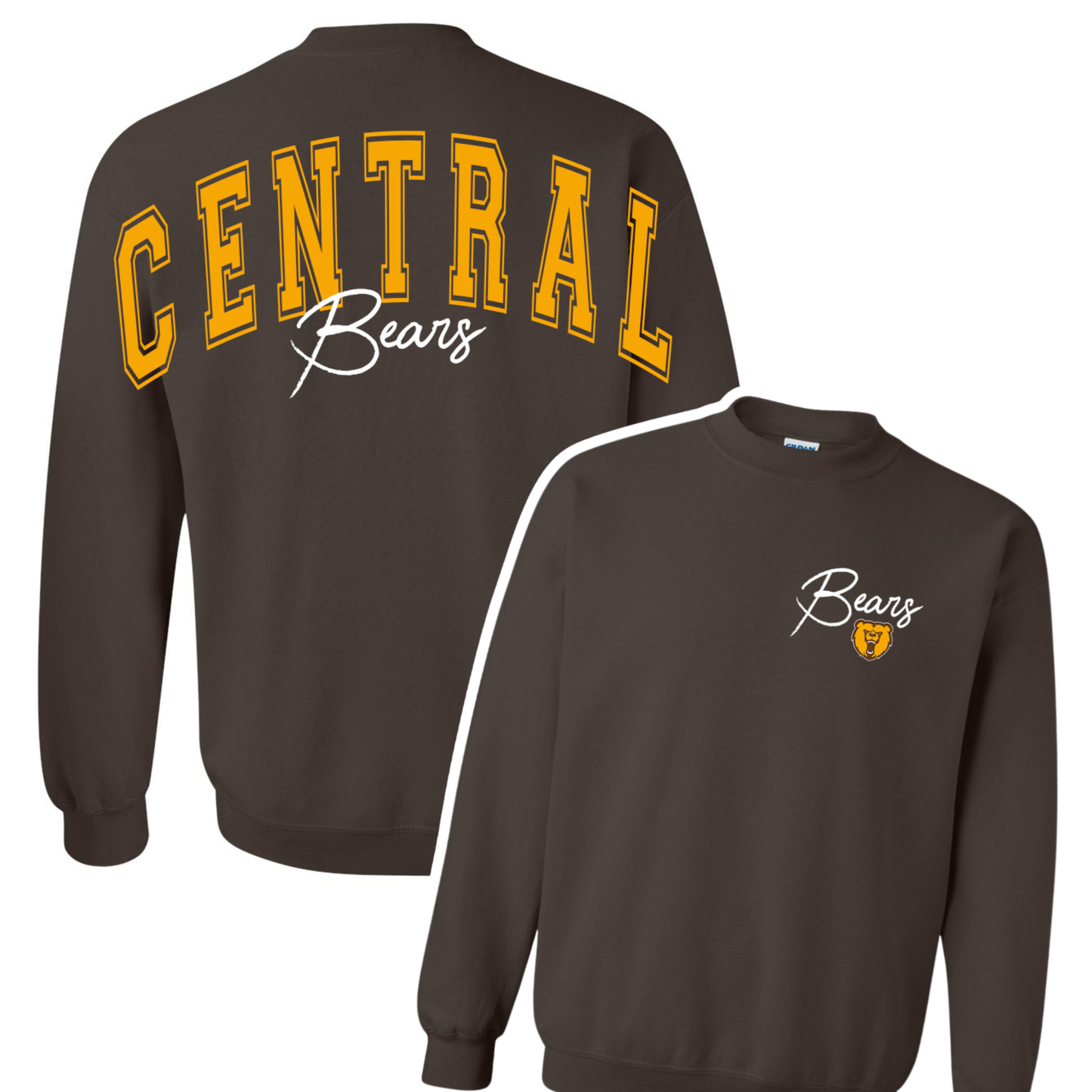Preorder Custom Arm to Arm Crewneck - Central Bears