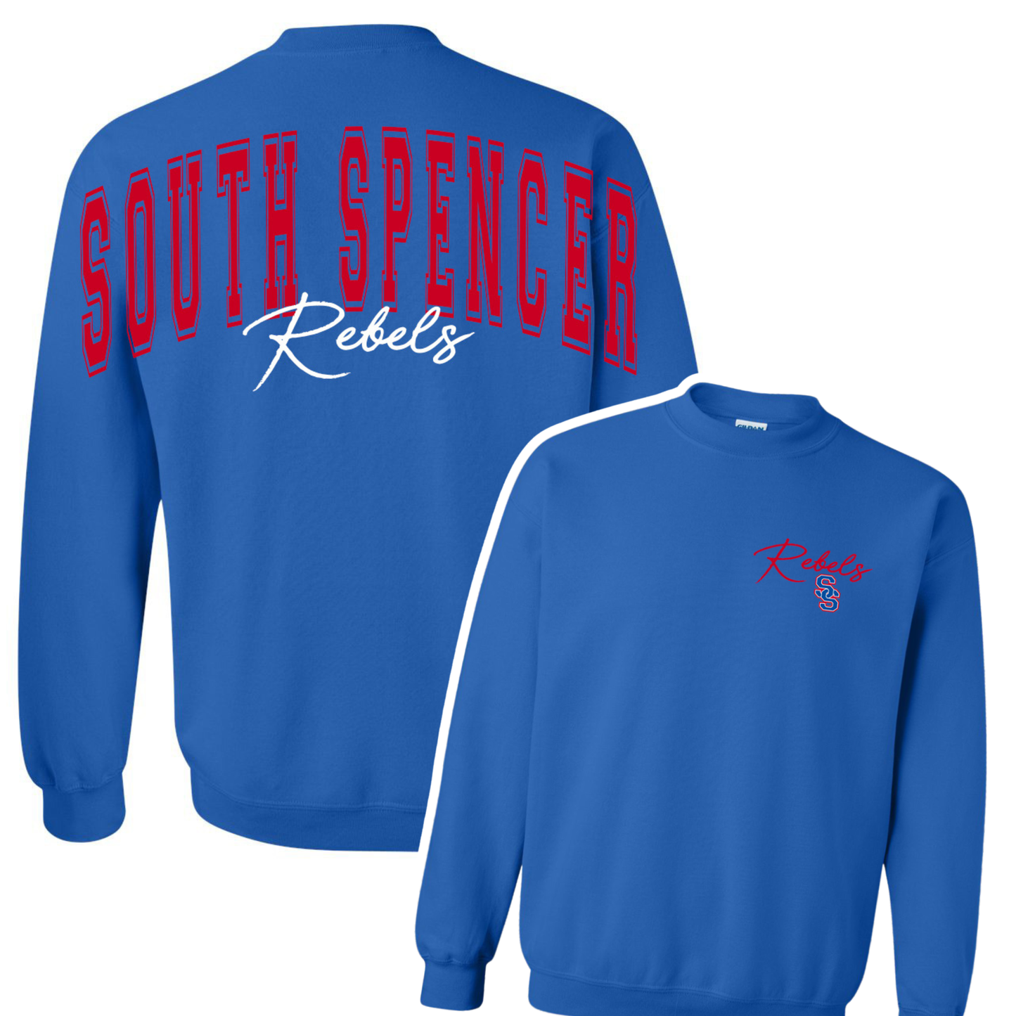 Preorder Custom Arm to Arm Crewneck - SS Rebels