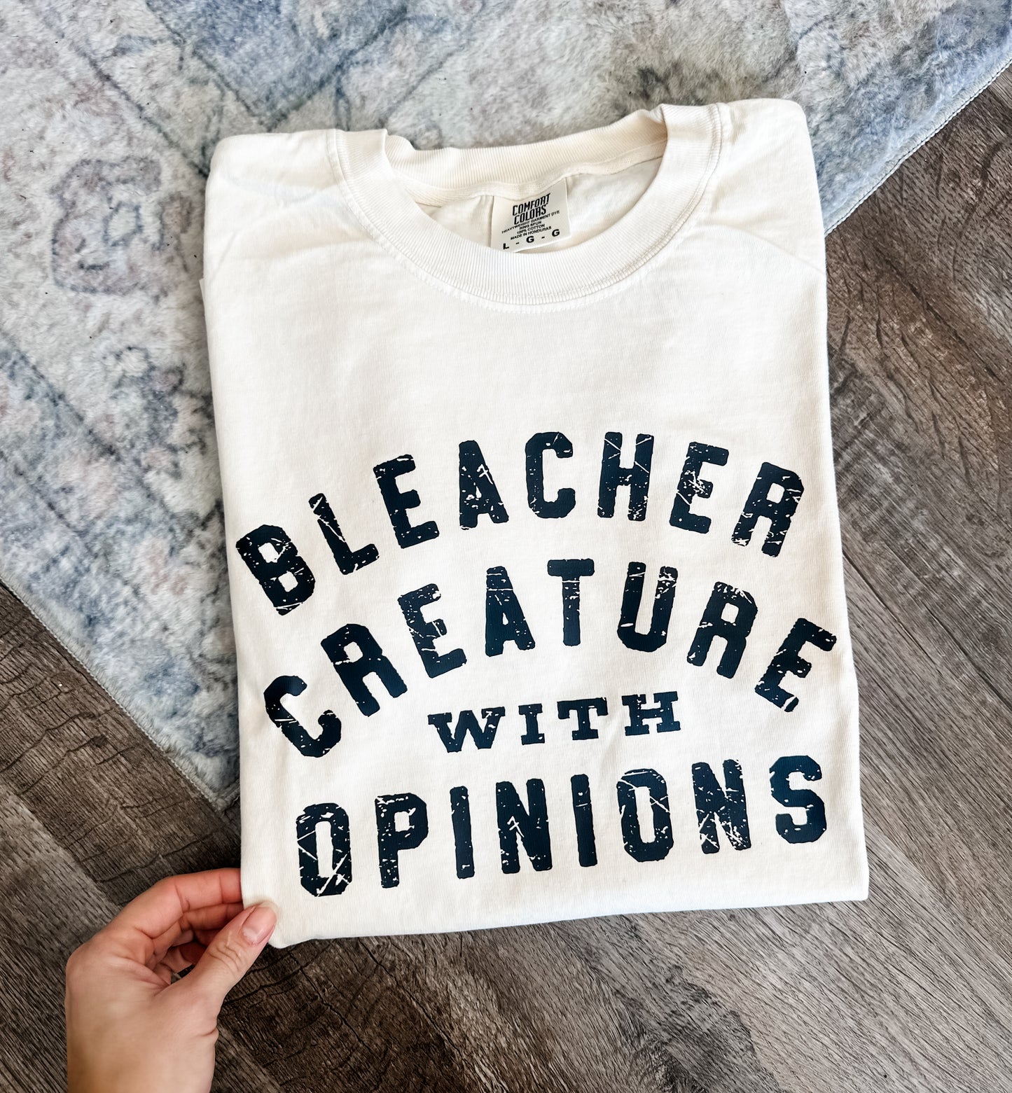 Bleacher Creature With Opinions Graphic Tee