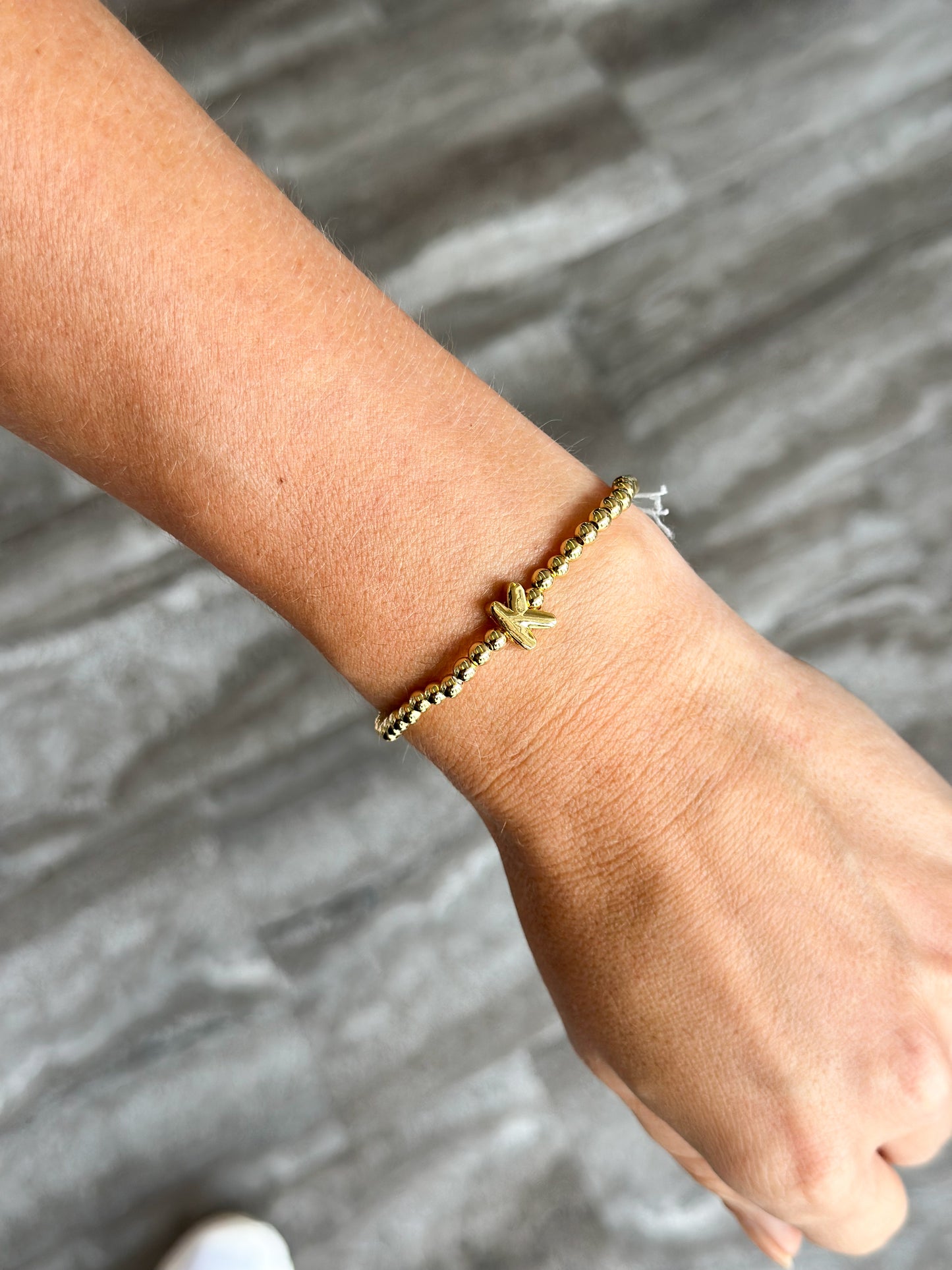 Initial Bubble Bracelets