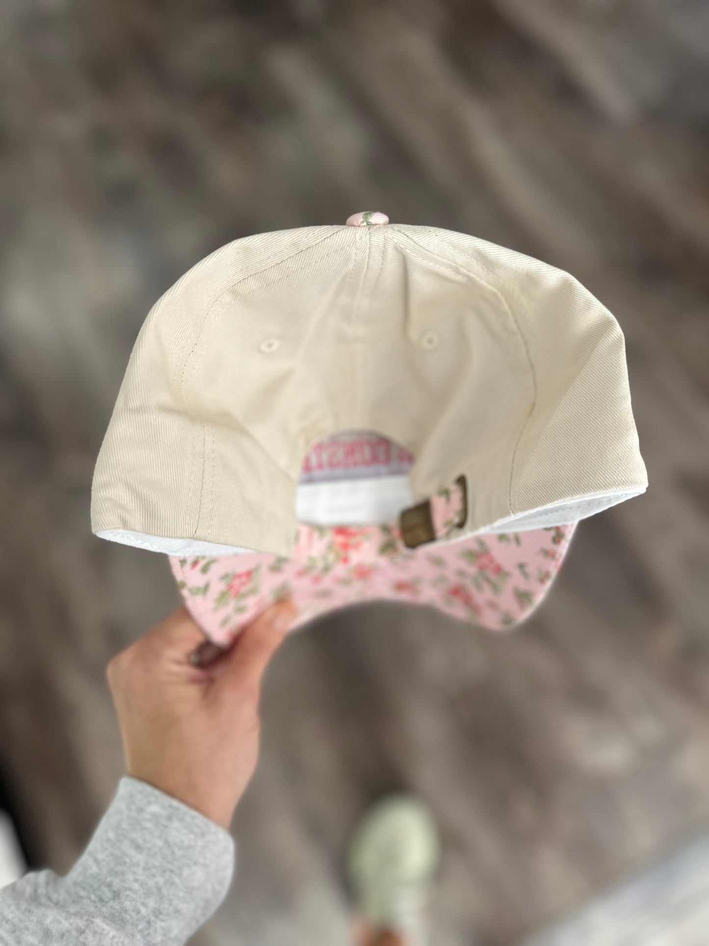 Walking By Faith, Tripping Constantly Floral Hat