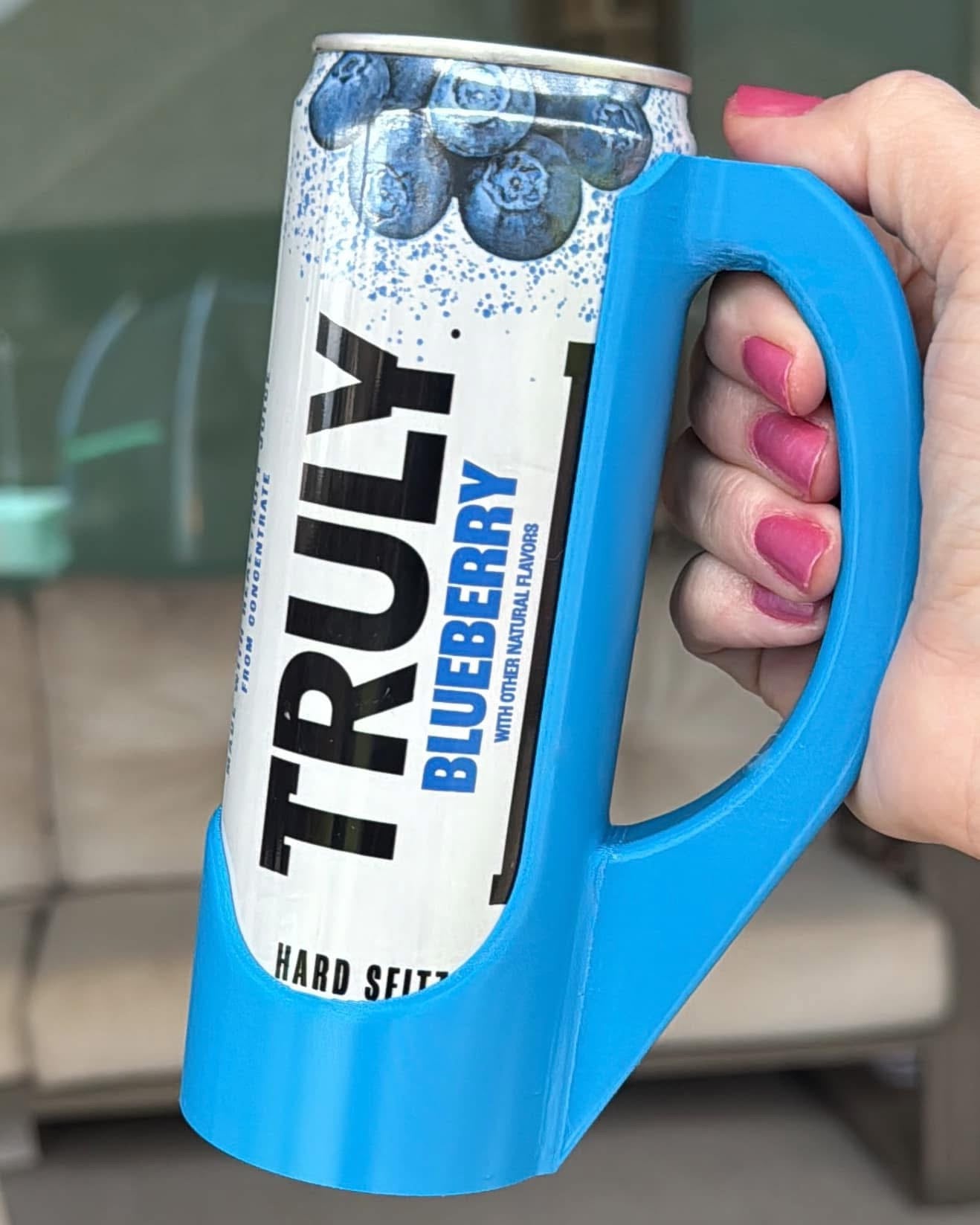 Sipzey Skinny Can Holder - Hawaiian Surf