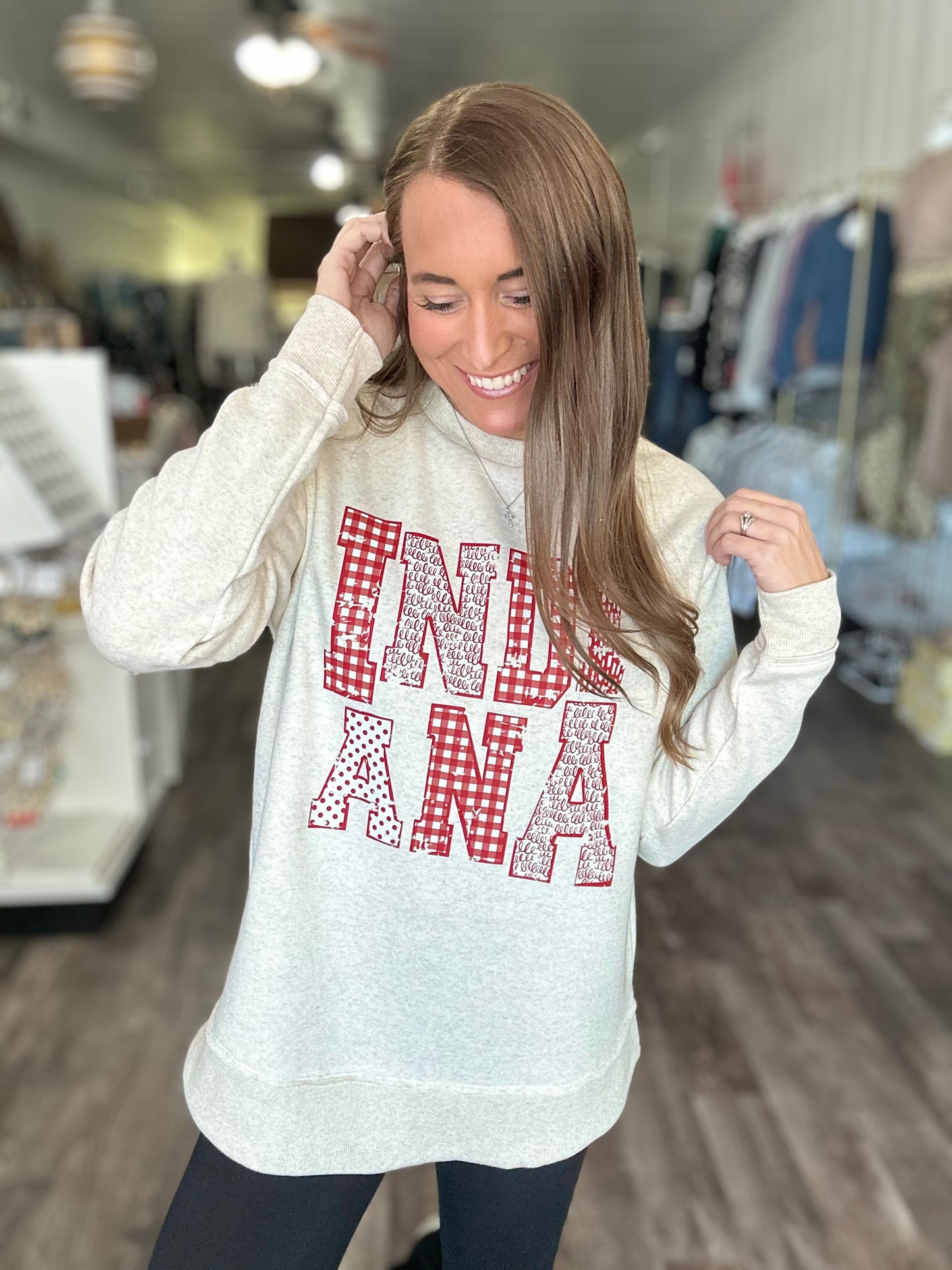 PREORDER Indiana Oversized Crewneck