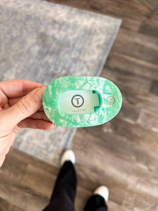 Spring Splash Round Flat Clip - Small