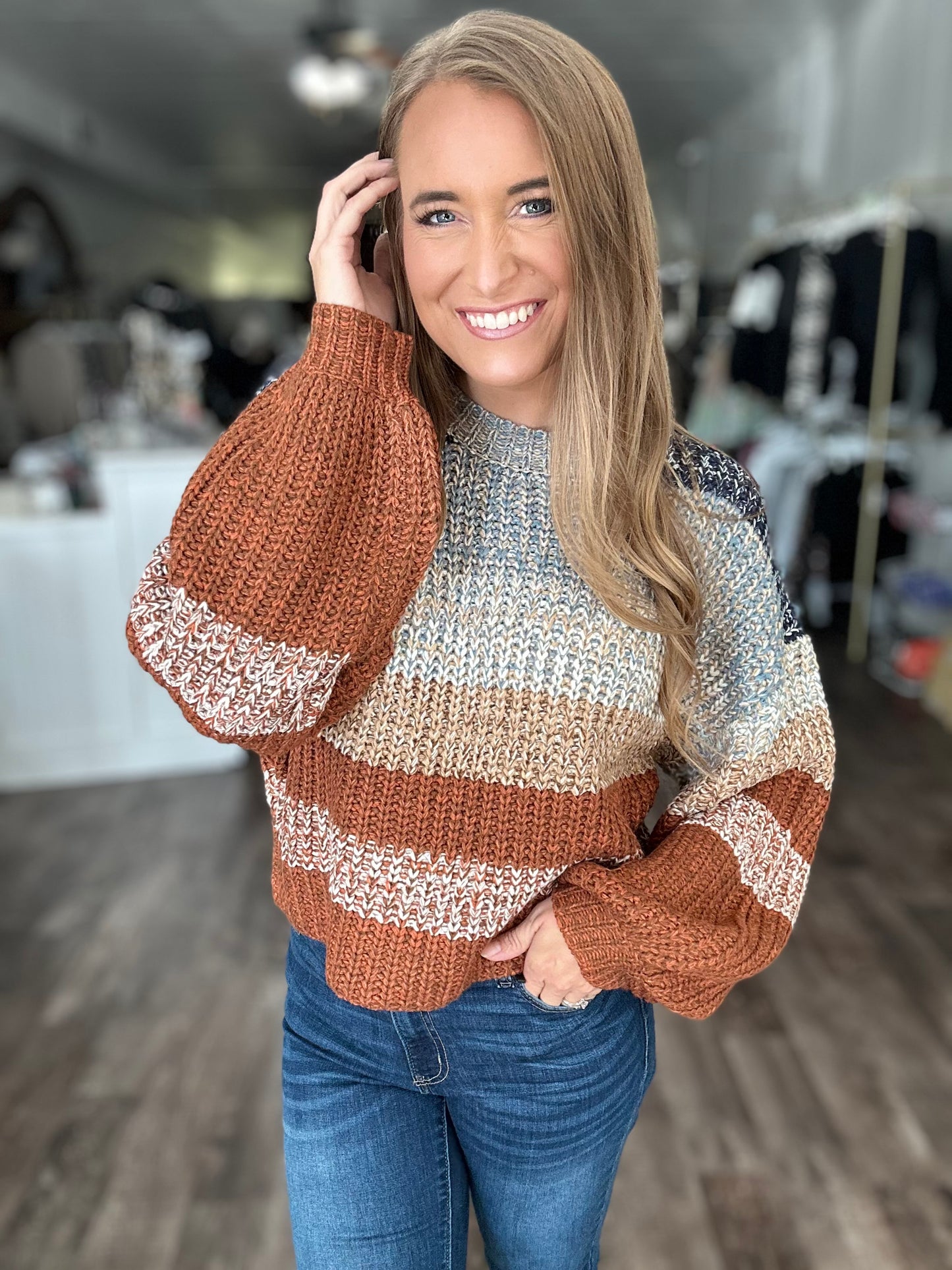 Over The Edge Sweater