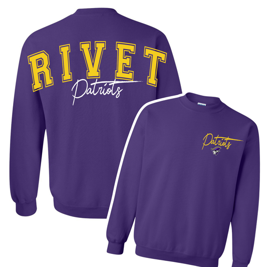 Preorder Custom Arm to Arm Crewneck - Rivet Patriots