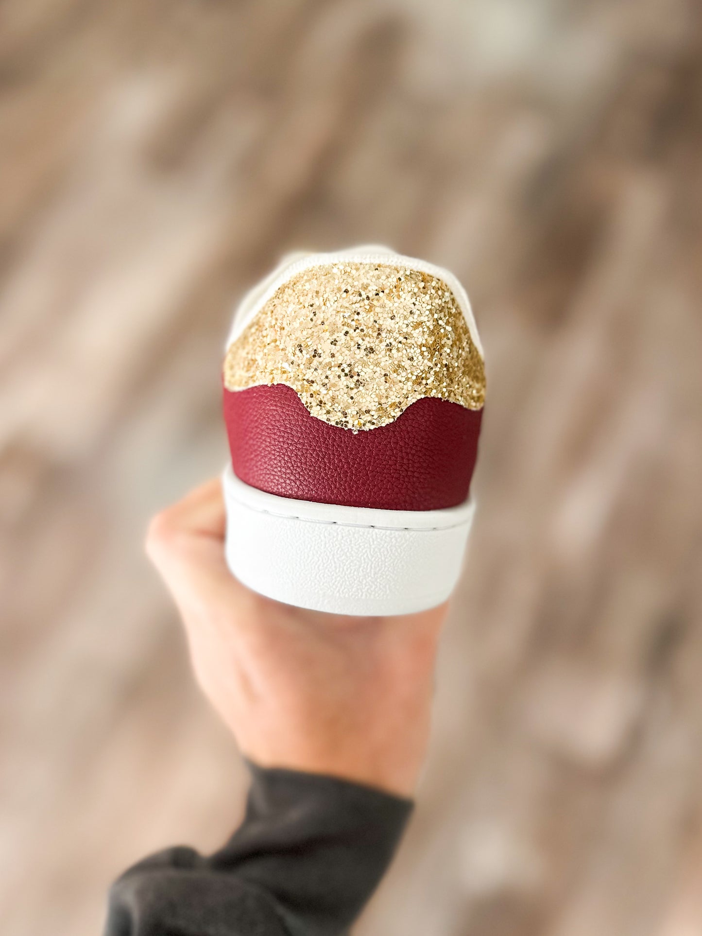 Game Day Metallic Star Sneakers