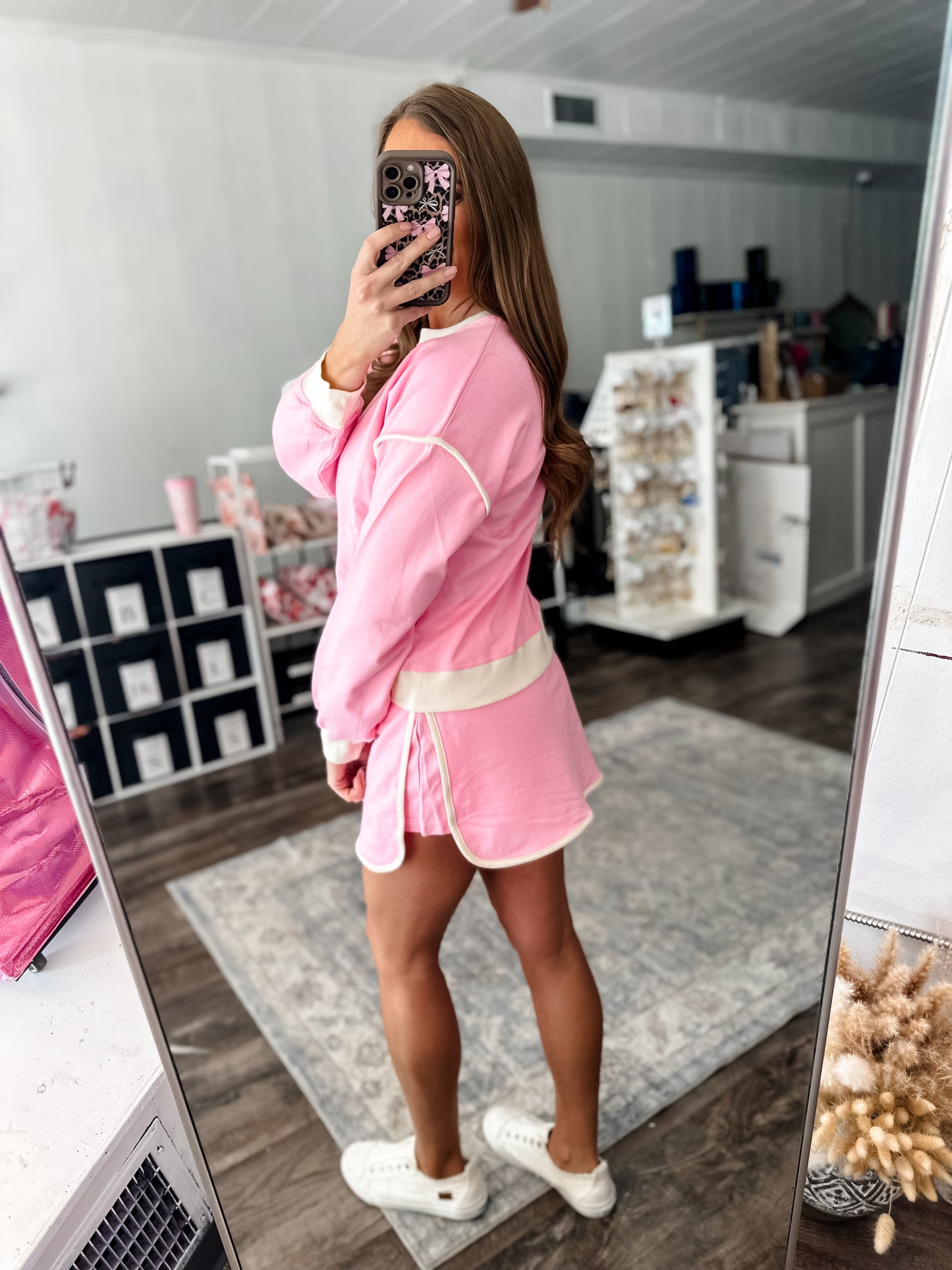 Feeling My Best Skort Set (Pink)