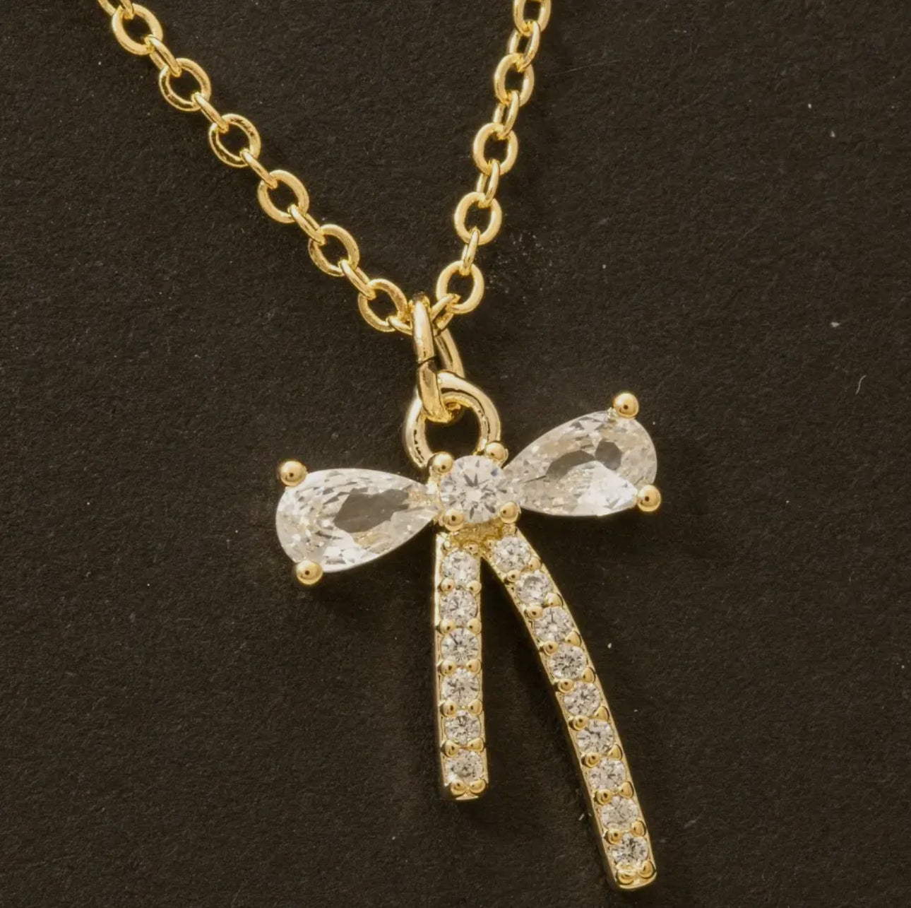 Ribbon Bow Necklace