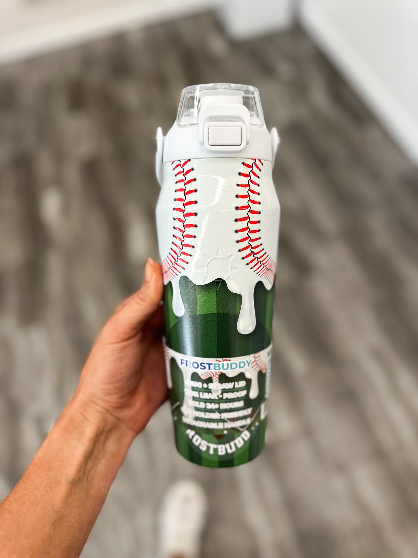Baseball Drip Bottle Buddy 24oz