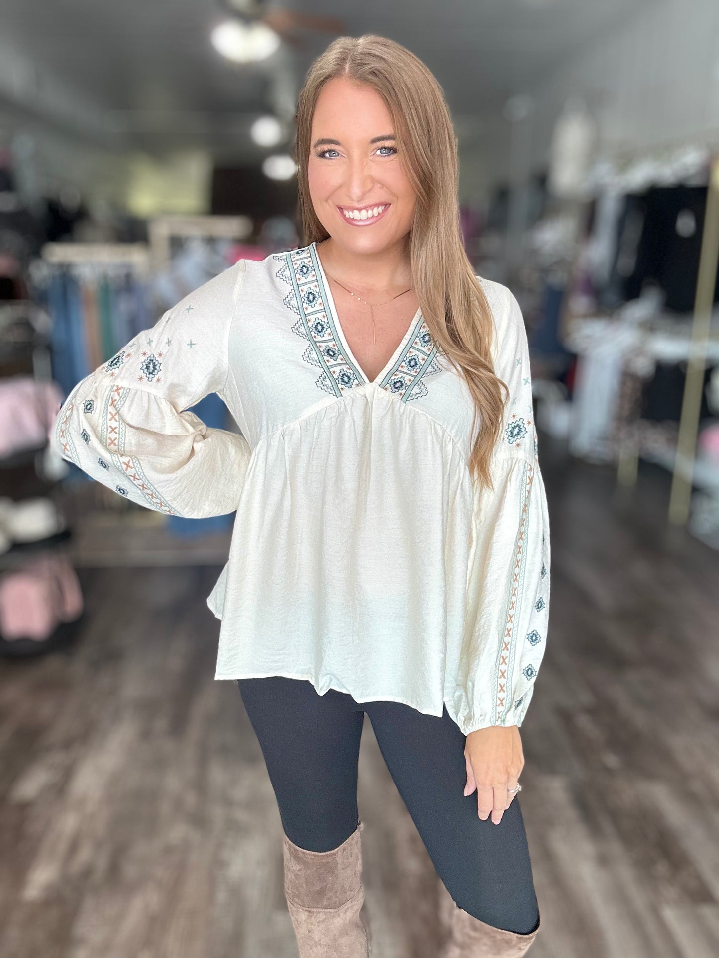 Girls Will Be Girls Flowy Top