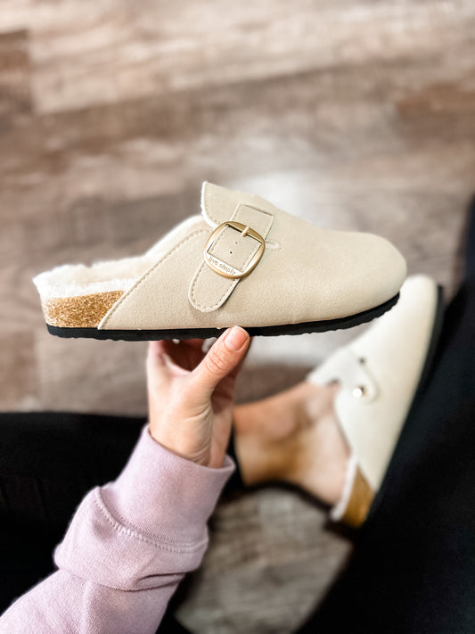 RESTOCK Grey Slip On Shoes - Simply Southern