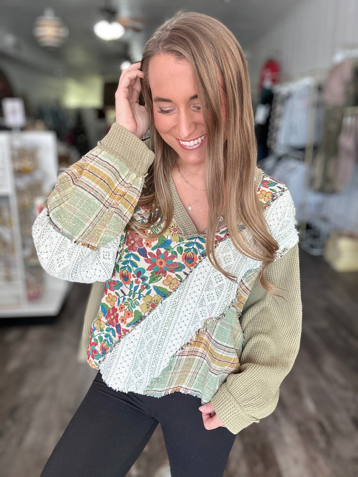 Do Over Multi-Knit Top