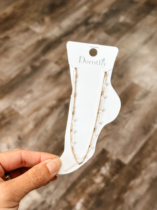 Brisk Walk Dainty Anklet