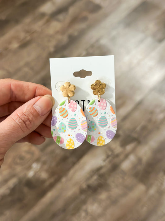 Easter Egg Dangle Earrings