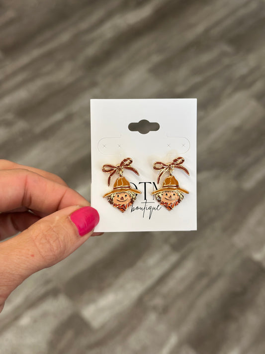 Scarecrow Dangle Earrings