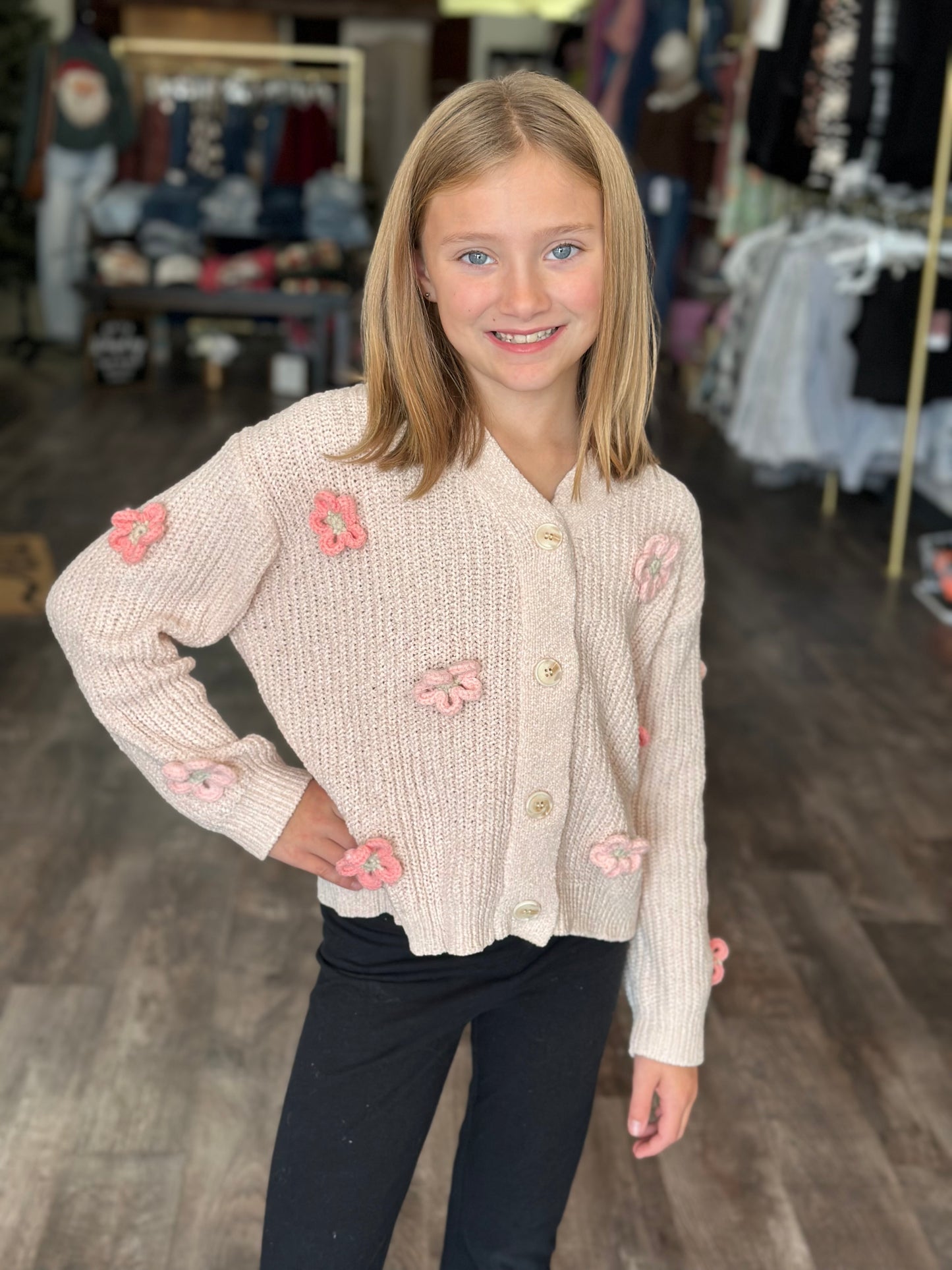 Hadley Floral Cardigan (TWEEN)