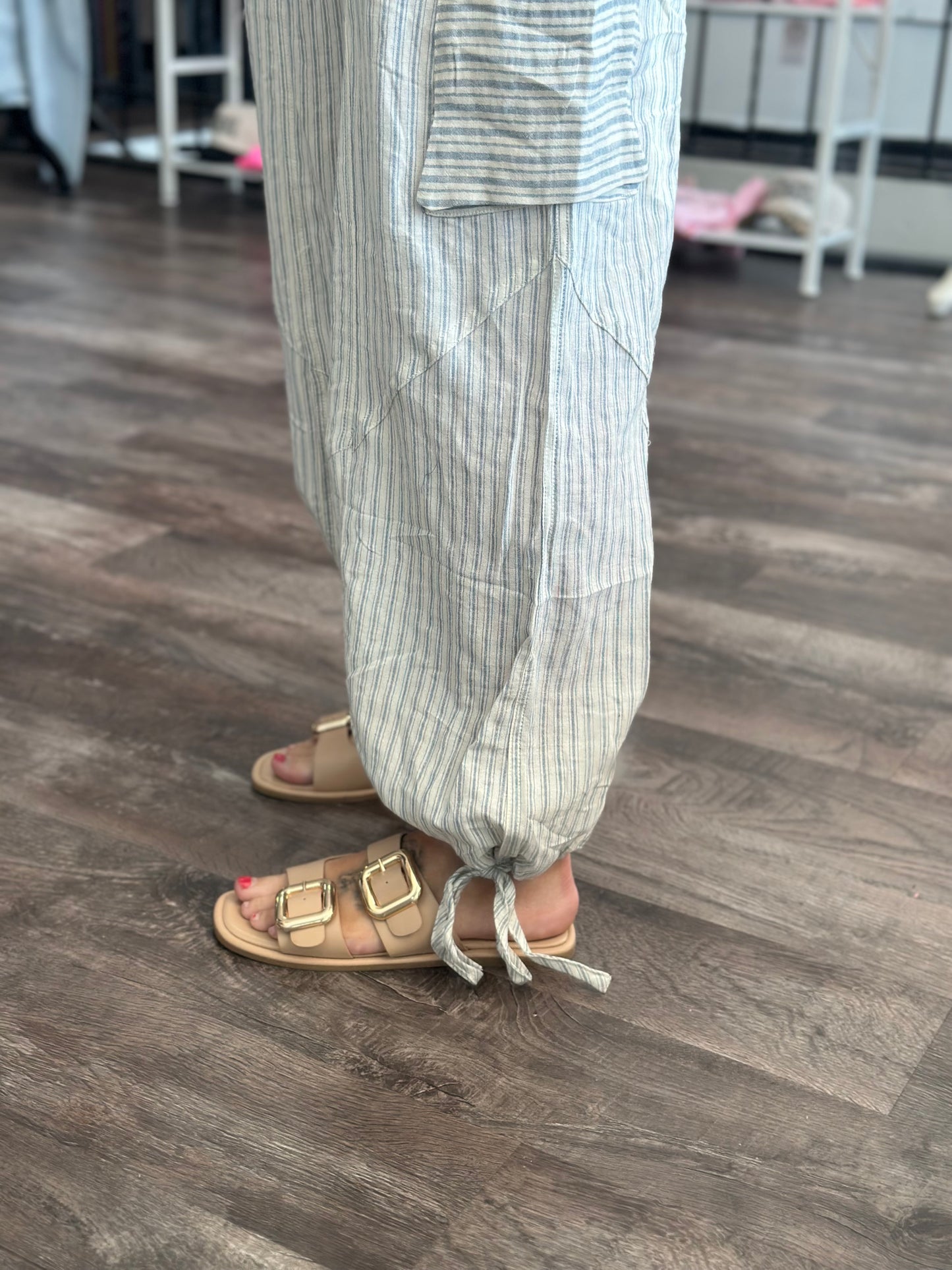 Lucky Girl Striped Pants