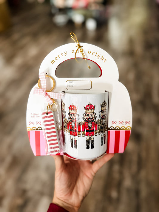Holiday Nutcracker Mug Set - Simply Southern
