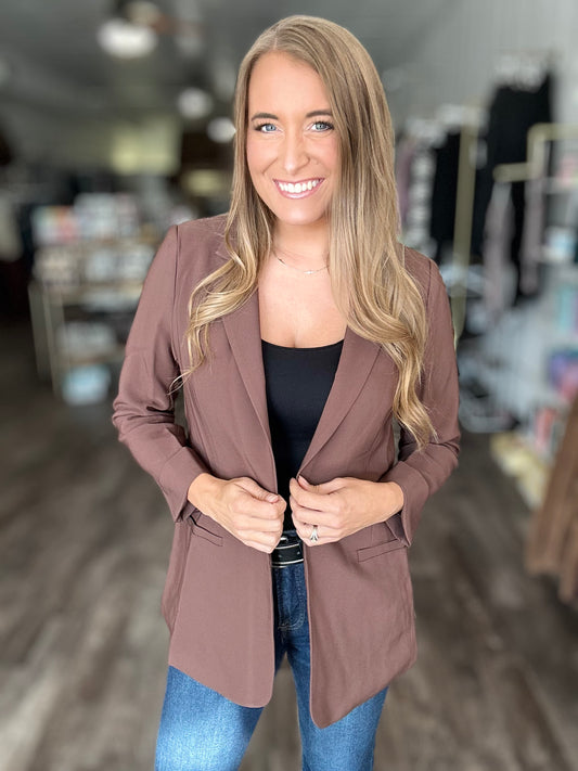 The Go-Getter Blazer - Brown