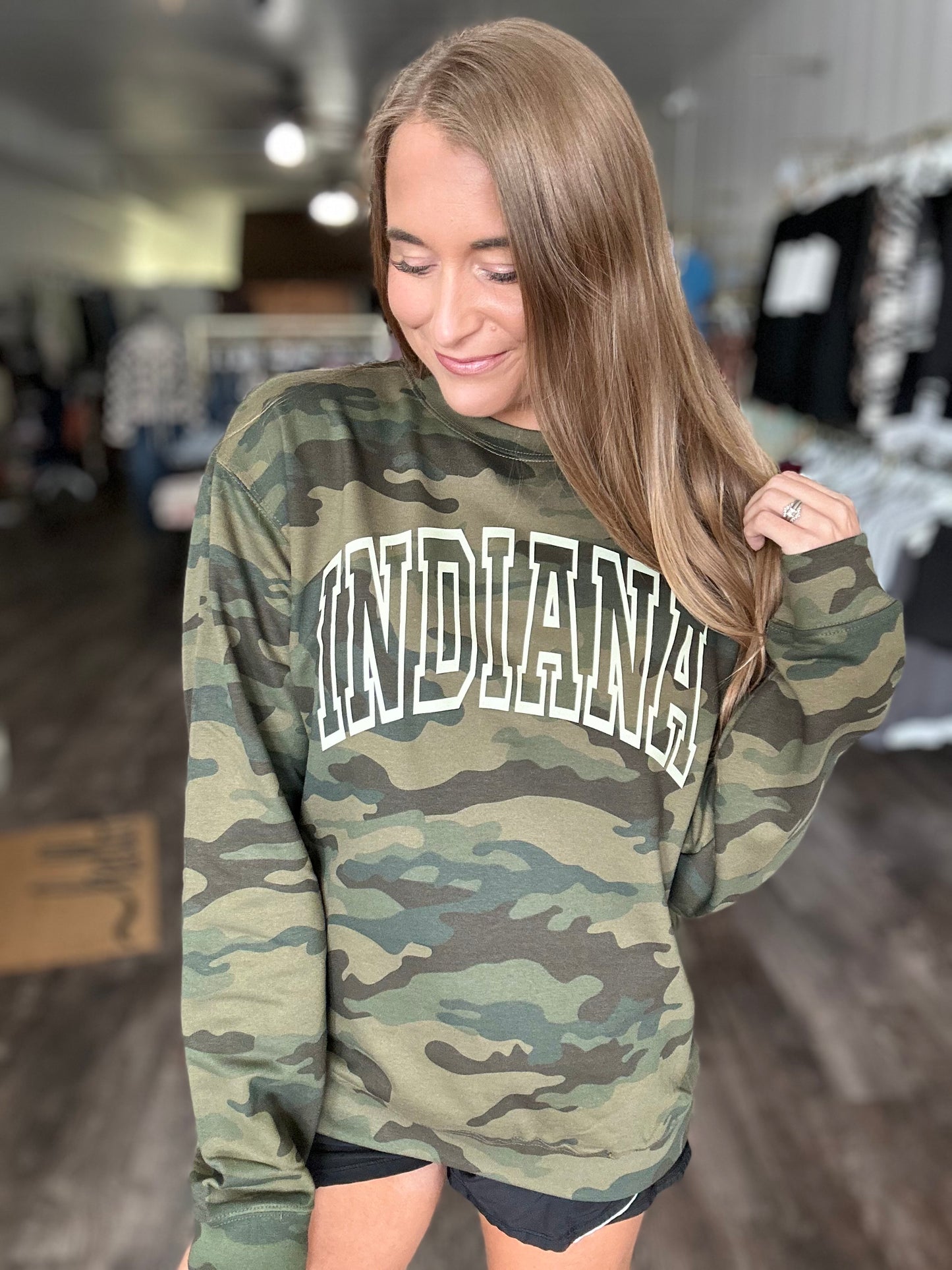 RESTOCK Indiana Camo Crew