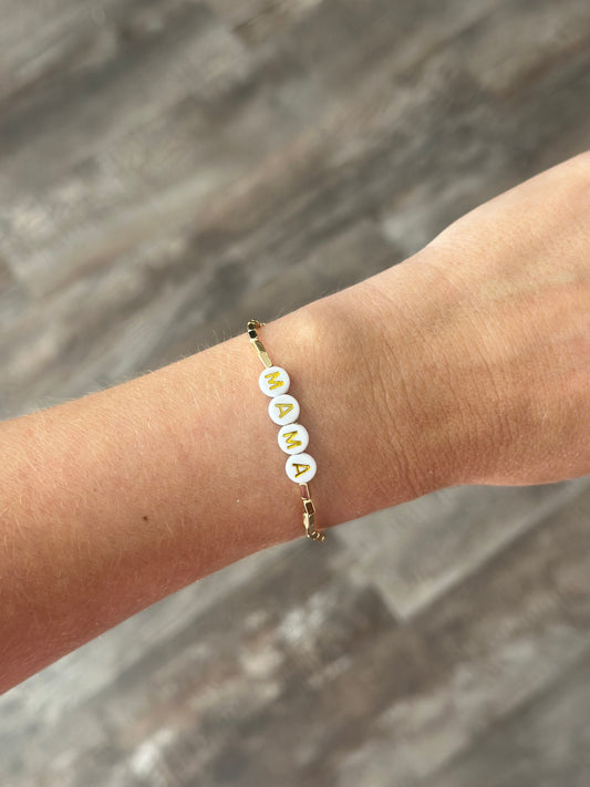 Beaded Mama Bracelet