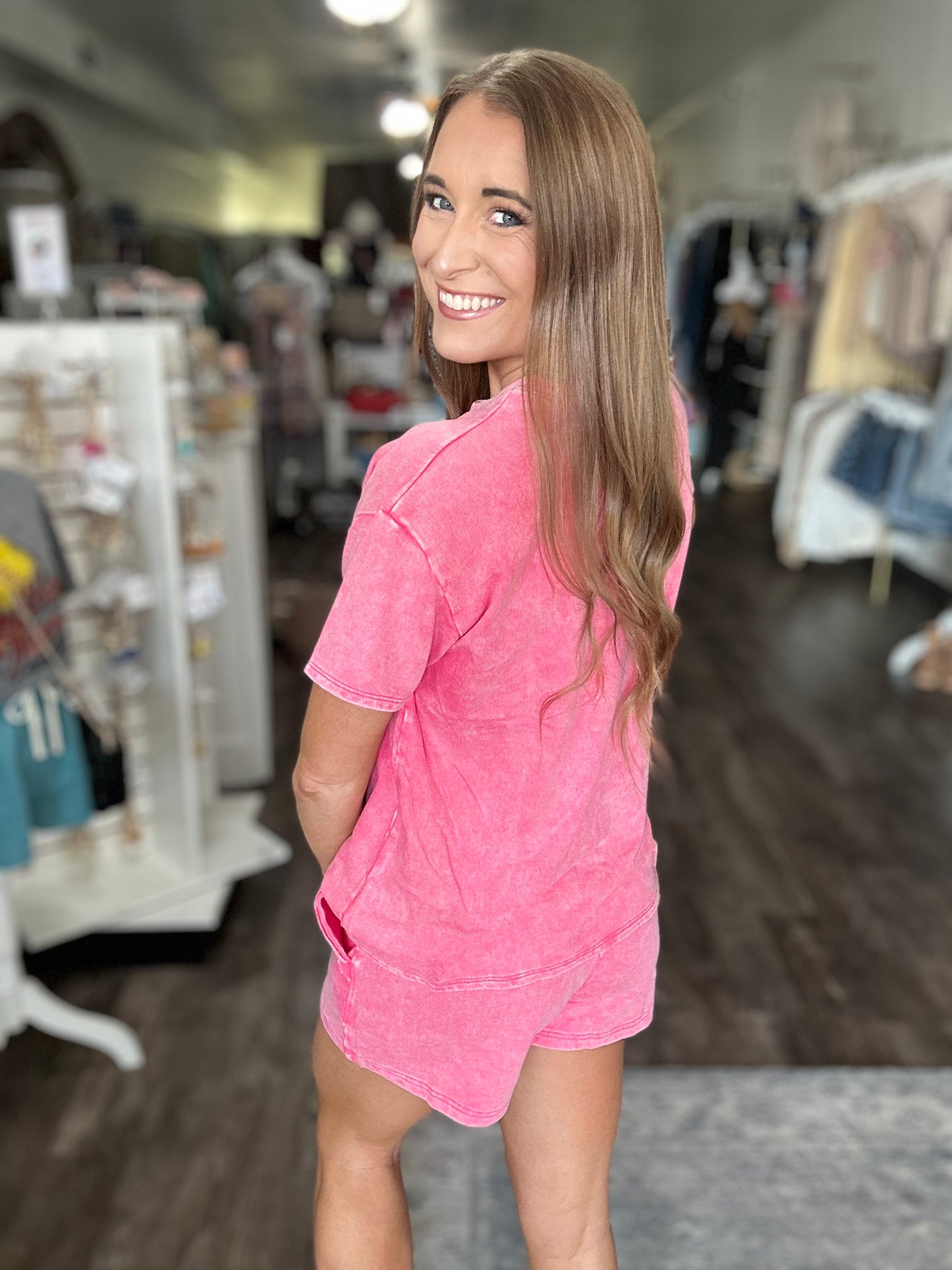 Under The Sun Relaxed Set (Pink)