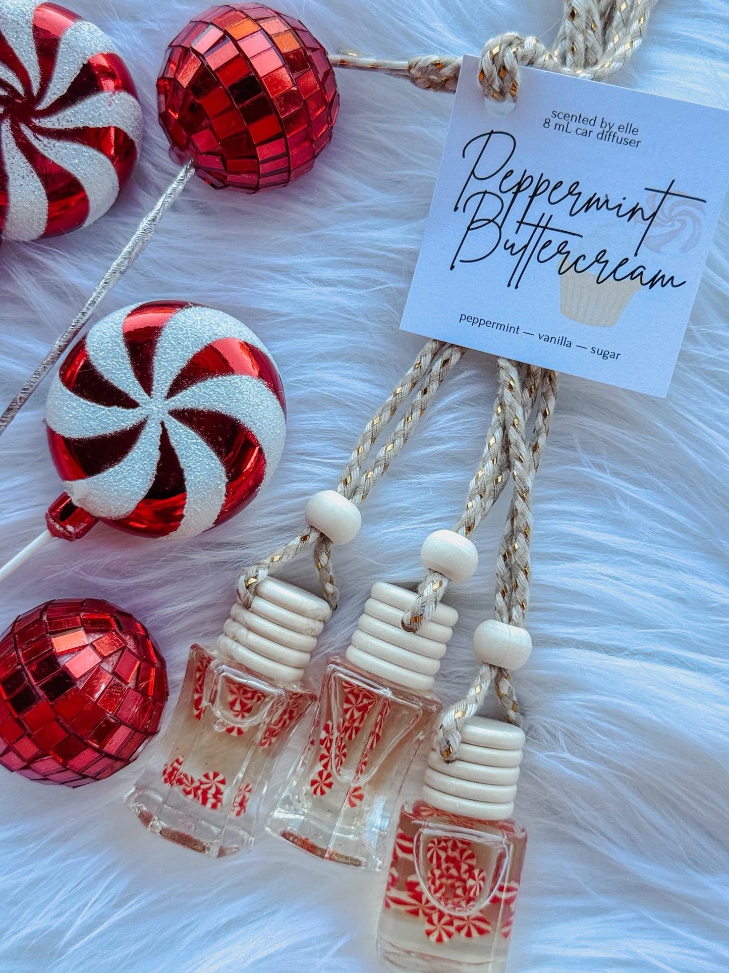 Peppermint Buttercream Car Diffuser