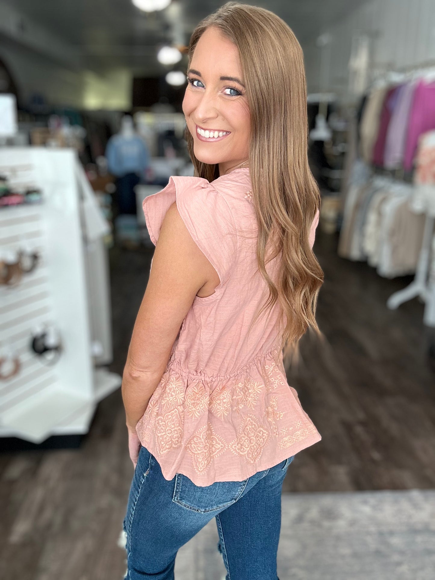 All For You Textured Top
