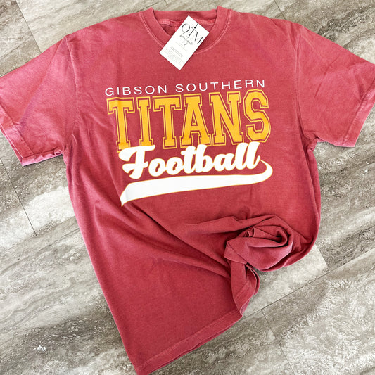 Titans Football Graphic Tee