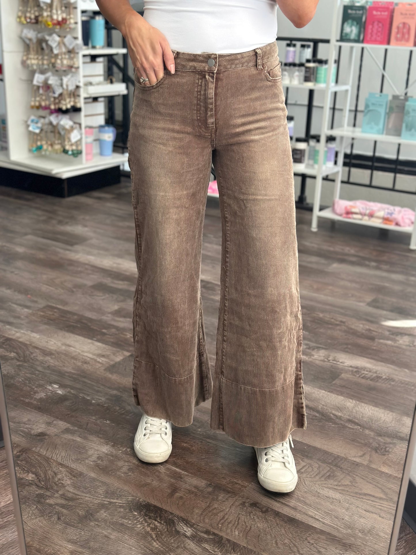 Marlie Washed Corduroy Pants
