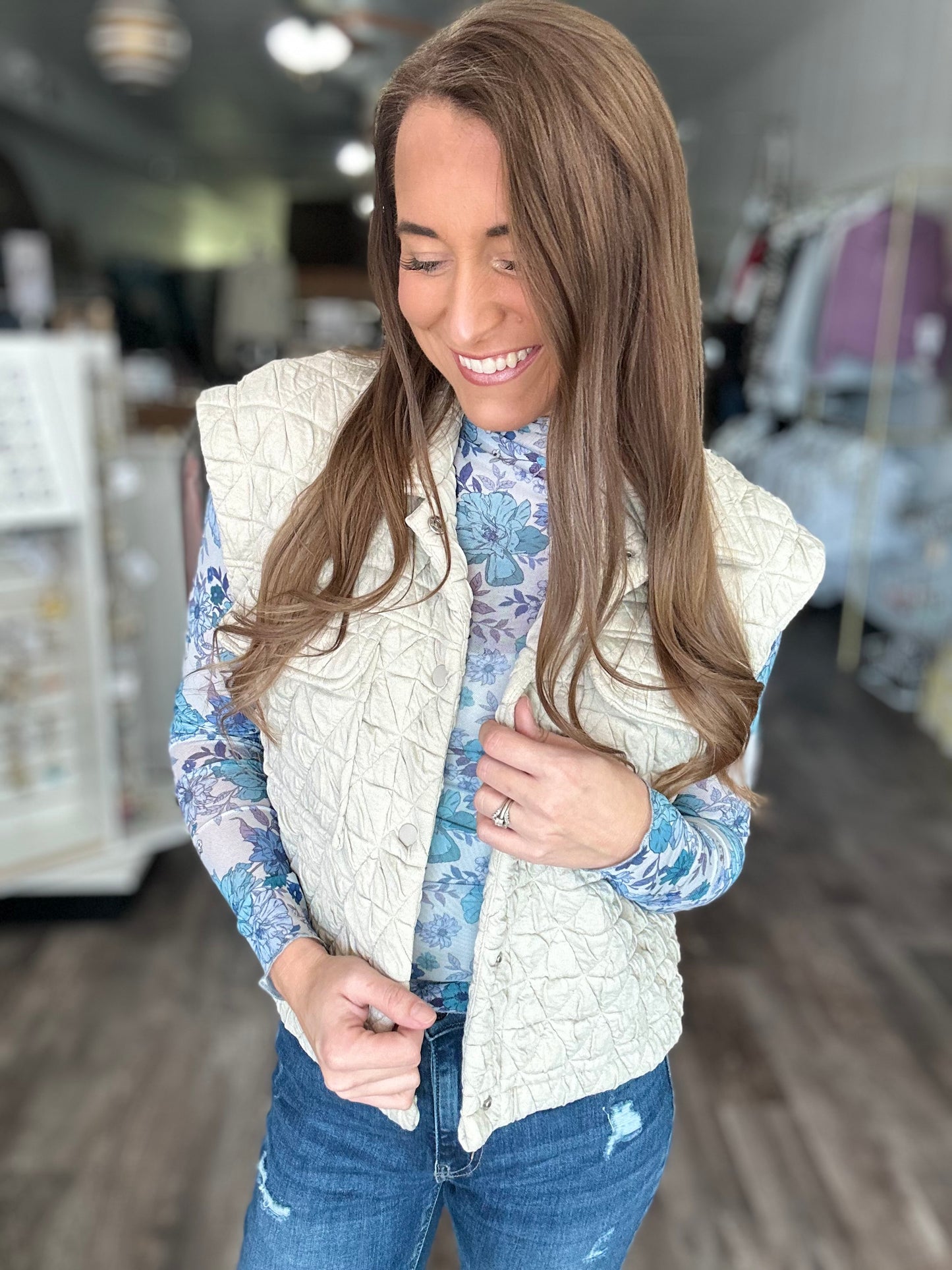 Forever Young Quilted Vest