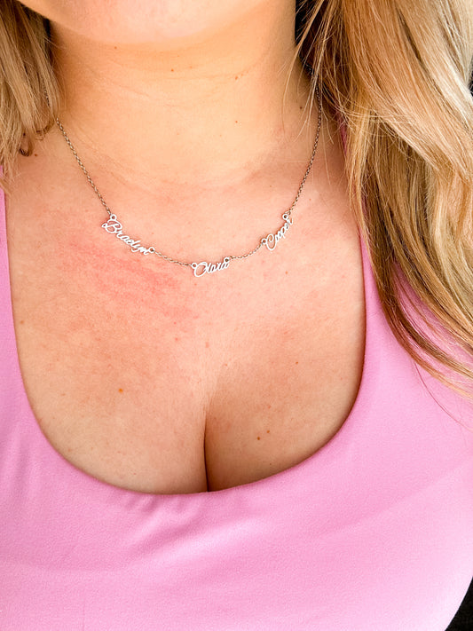 PREORDER Custom Name Necklace